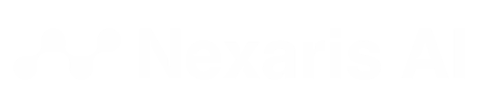Nexaris AI Logo White